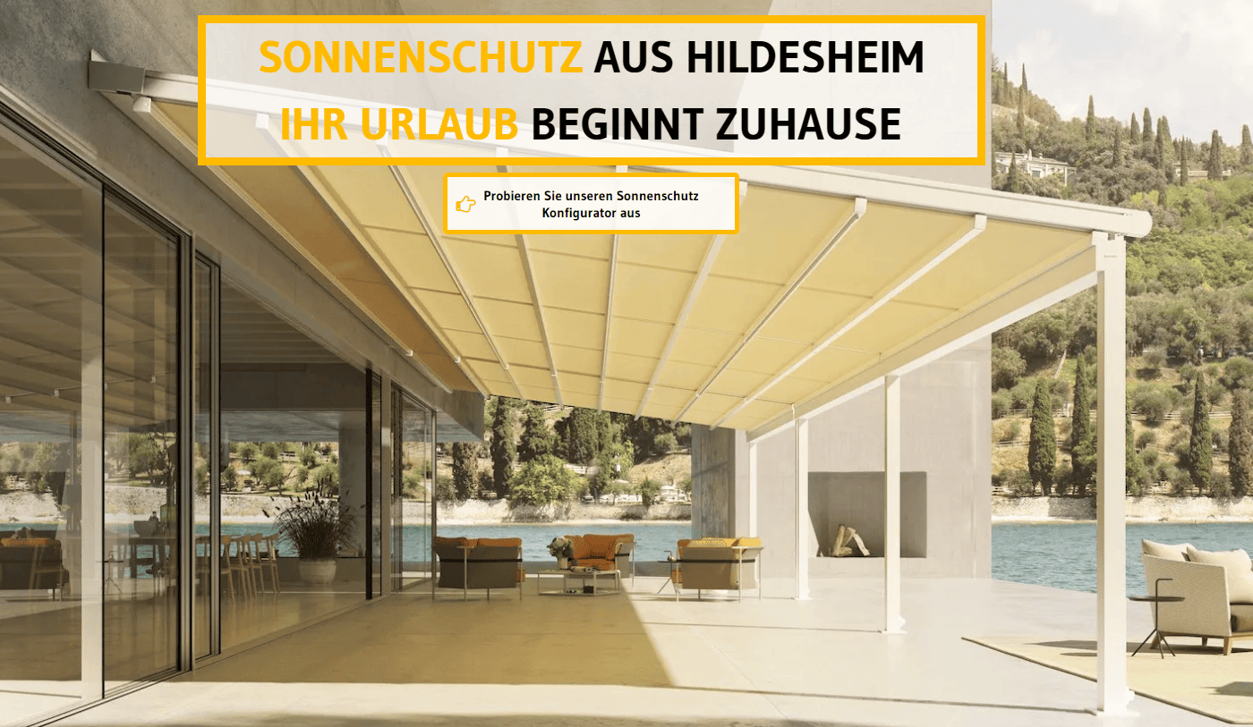 Sonnenschutz Markisen